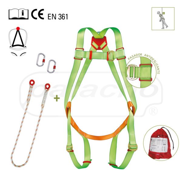 Dorsal anti-fall harness (KIT4)