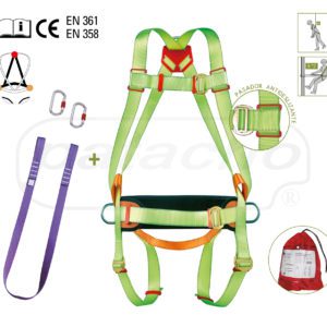Dorsal fall arrest harness (KIT3)