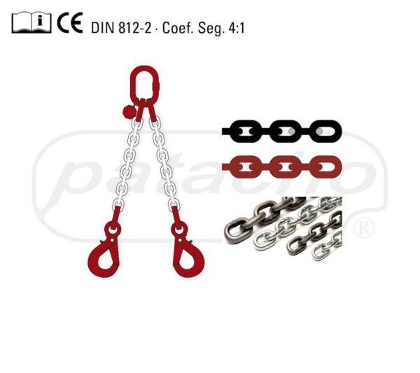 Load lifting chain 2R-1M