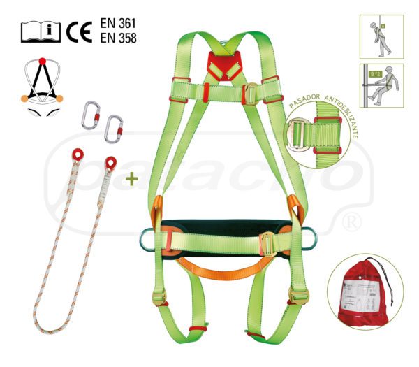 Dorsal anti-fall harness (KIT5)