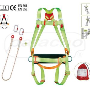 Back/front anti-fall harness (KIT5)