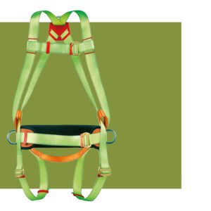 Fall arrest safety harnesses