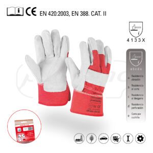 Split leather glove GUS-600/10