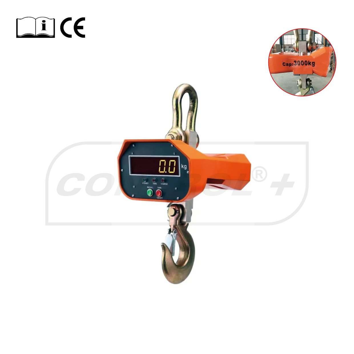 Electronic hanging scale 3000KG