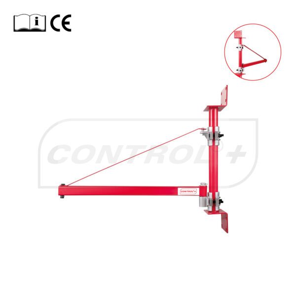 Electric hoist support arm
