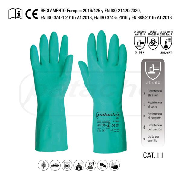 Chemical products glove T-10