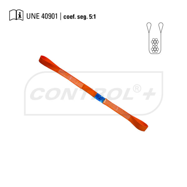 Single-use flat sling 1400-2800KG-3M