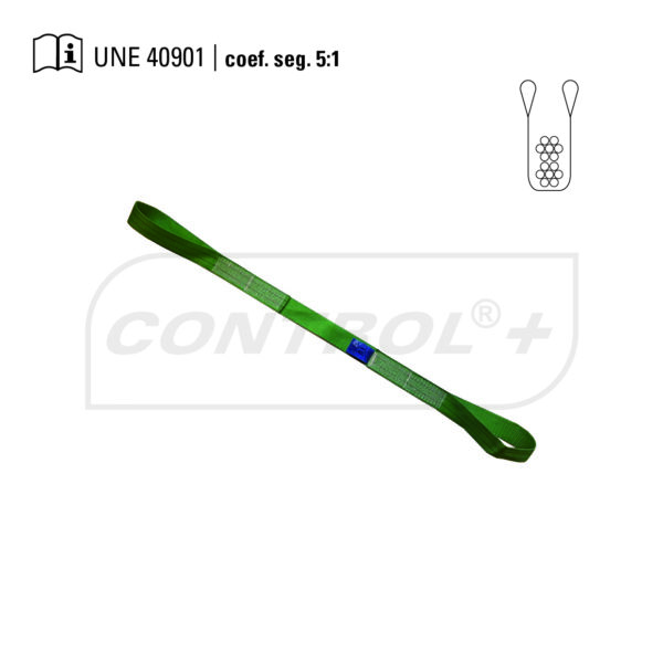 Eslinga plana un-solo-uso 1700-3400KG-3M