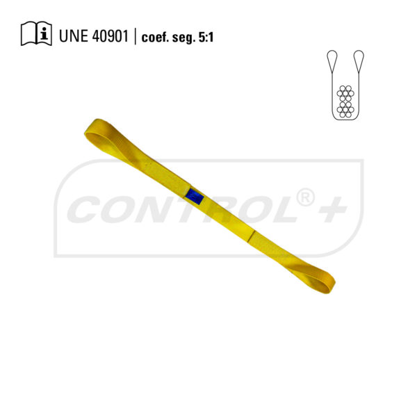 Eslinga plana un-solo-uso 1750-3500KG-3M